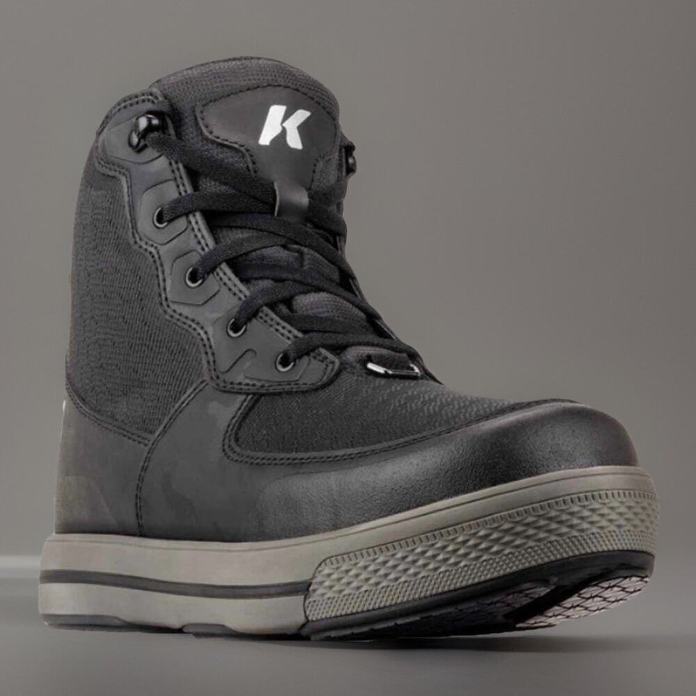 NIB Mens Korkers Stealth Sneaker Wading Boots Wade Lite Klingon Rock Sz 8